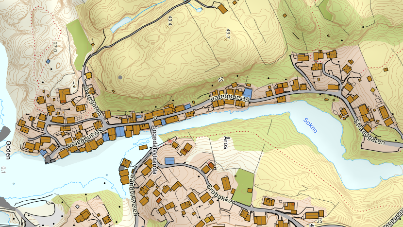 Lenke til artikkel: Stengt vei på Sogndalstrand torsdag 10. september