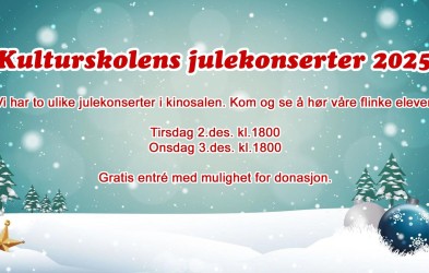 Lenke til artikkel: Julekonsert 2. og 3. desember 2025