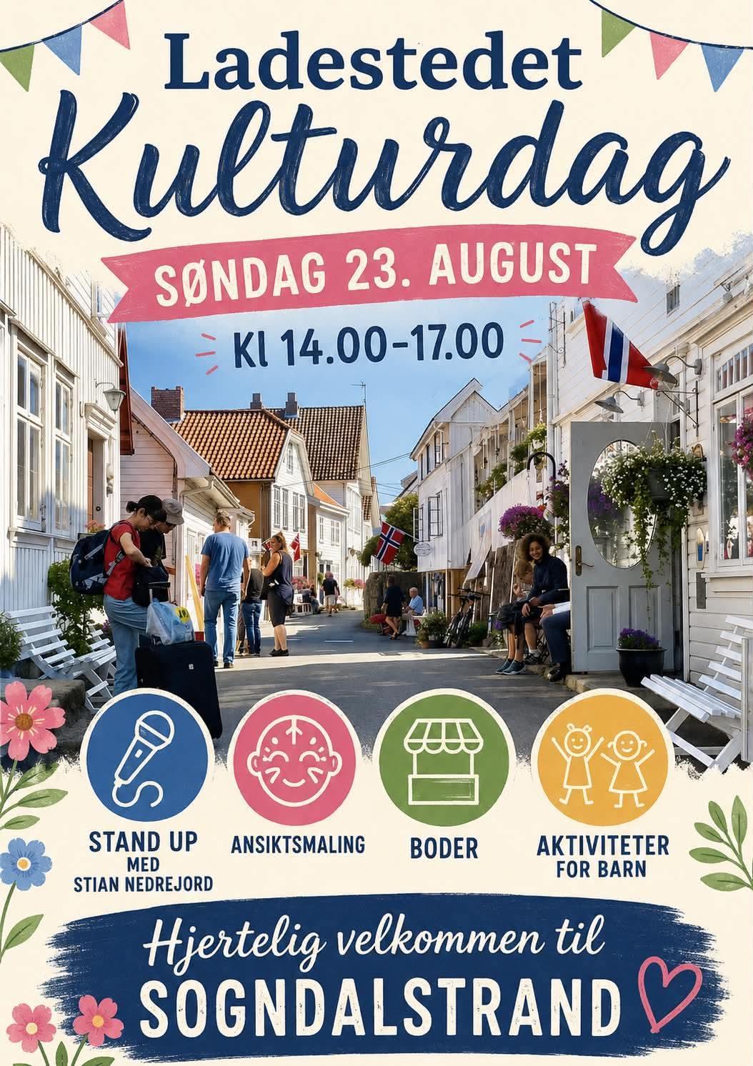 Plakat for Ladestedets kulturdag